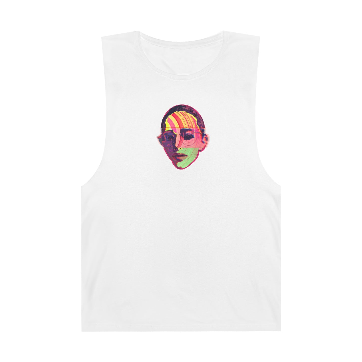 MOM ON GLASSESS  Unisex Barnard Tank