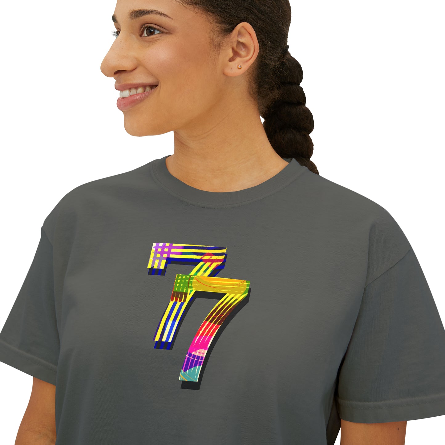 77 Women's Boxy Tee