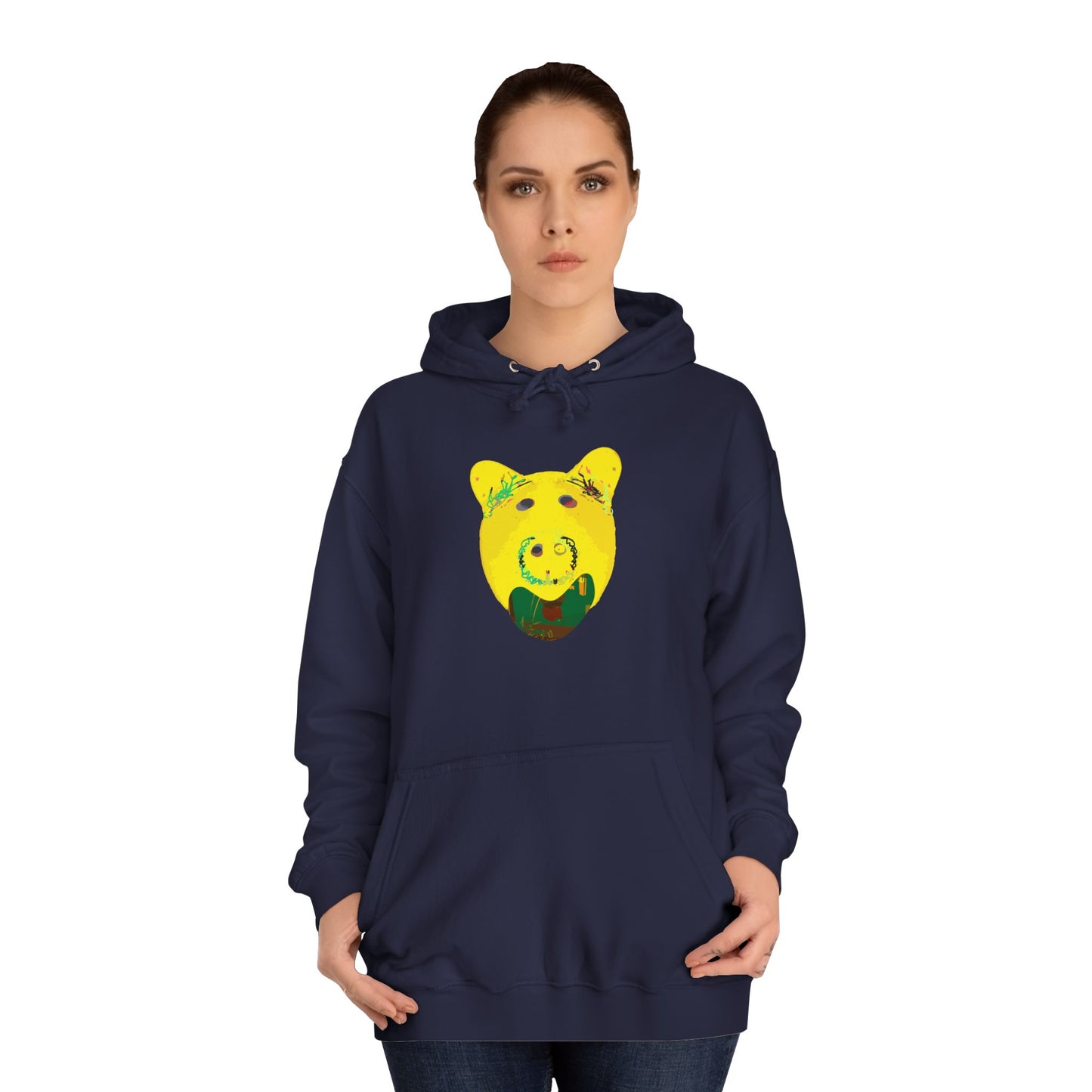 SINGING PIGGY Unisex College Hoodie