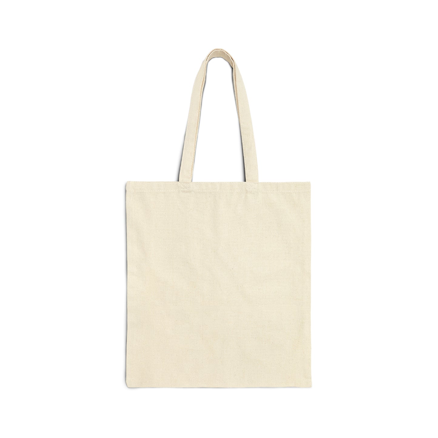 SMILE Cotton Canvas Tote Bag