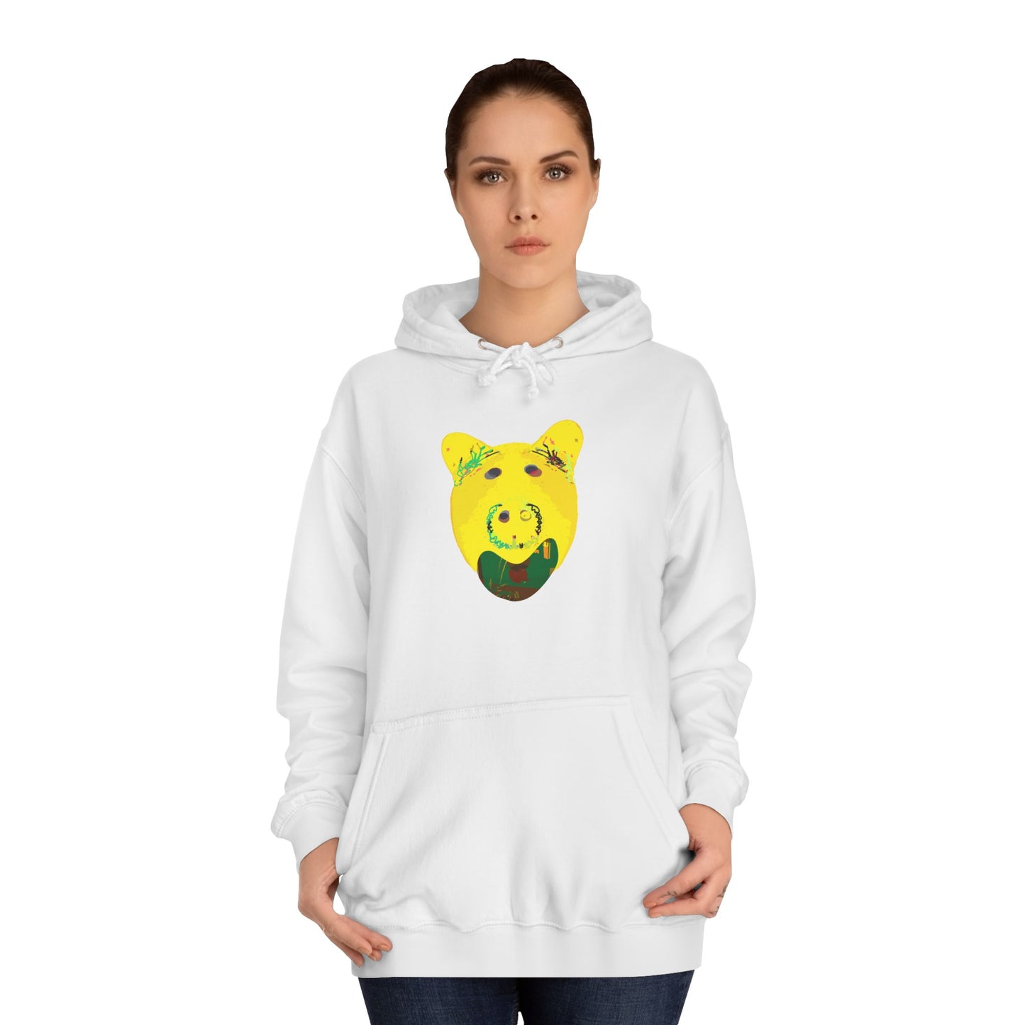 SINGING PIGGY Unisex College Hoodie