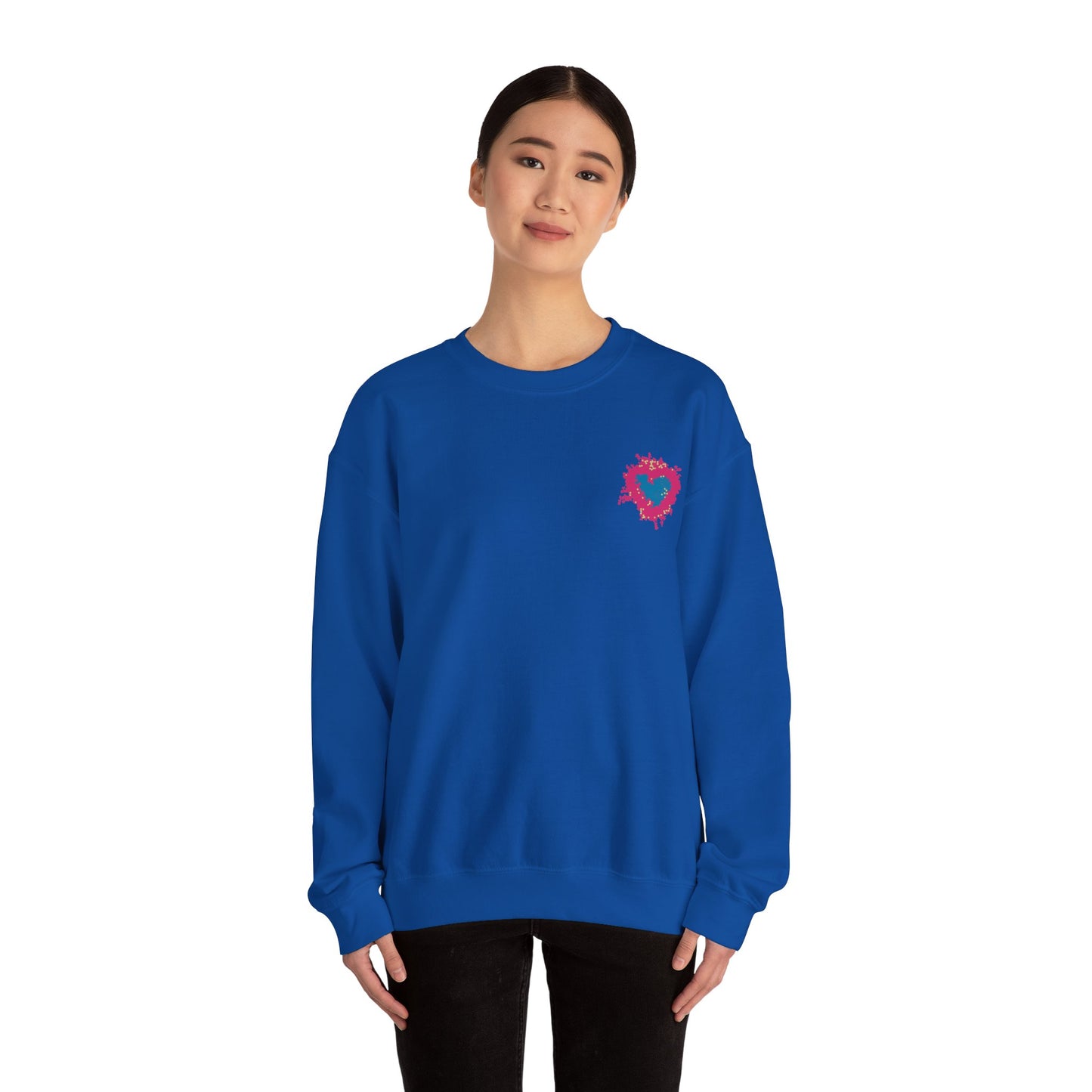 Heart CRB Unisex Crewneck Sweatshirt