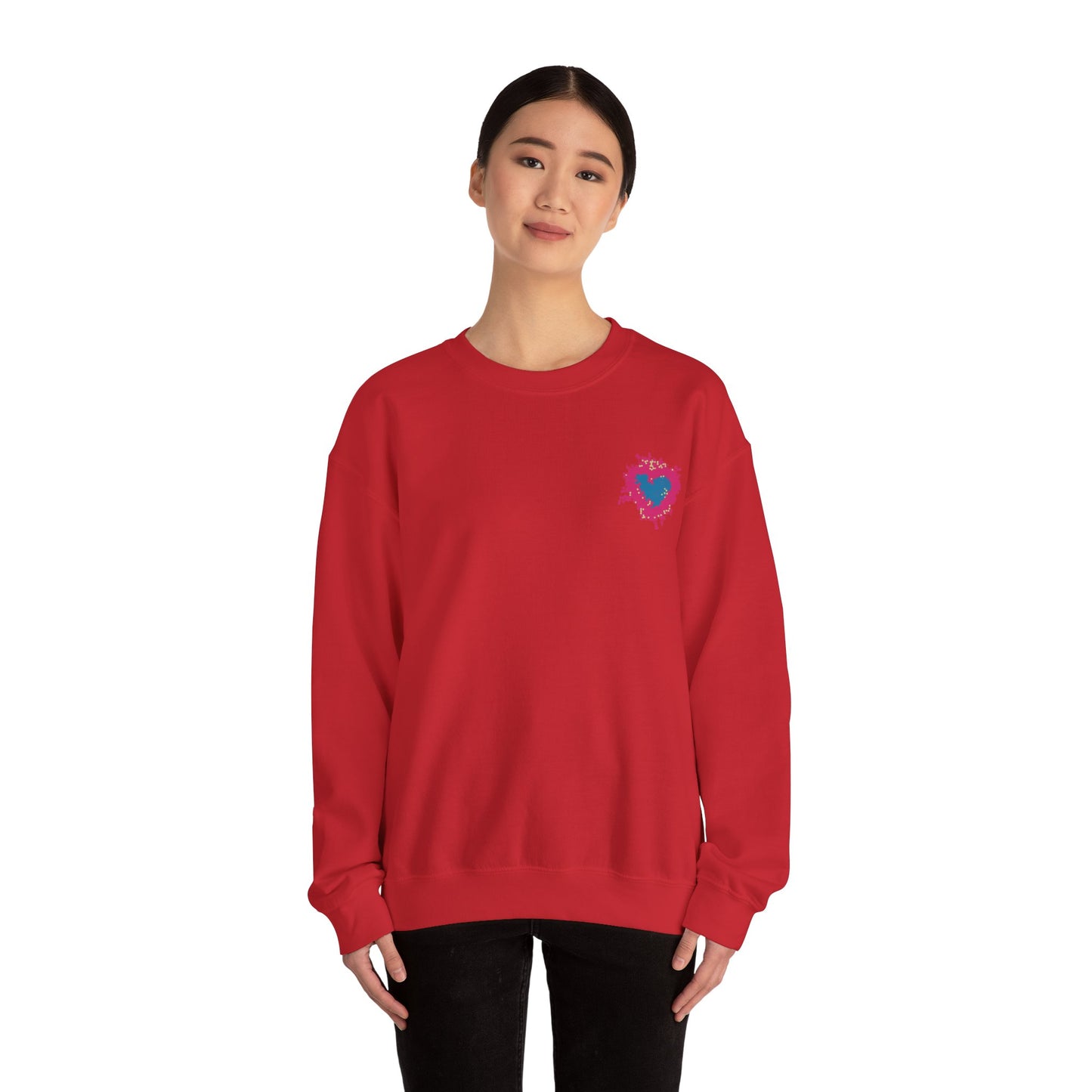 Heart CRB Unisex Crewneck Sweatshirt