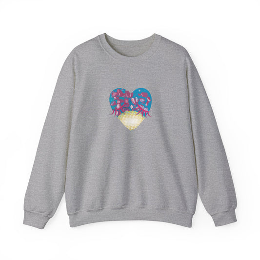 Heart CRBY Unisex Crewneck Sweatshirt