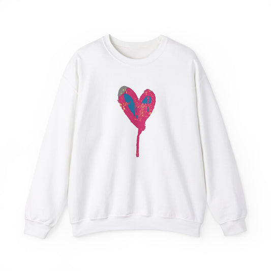 Heart CRB Unisex  Crewneck Sweatshirt