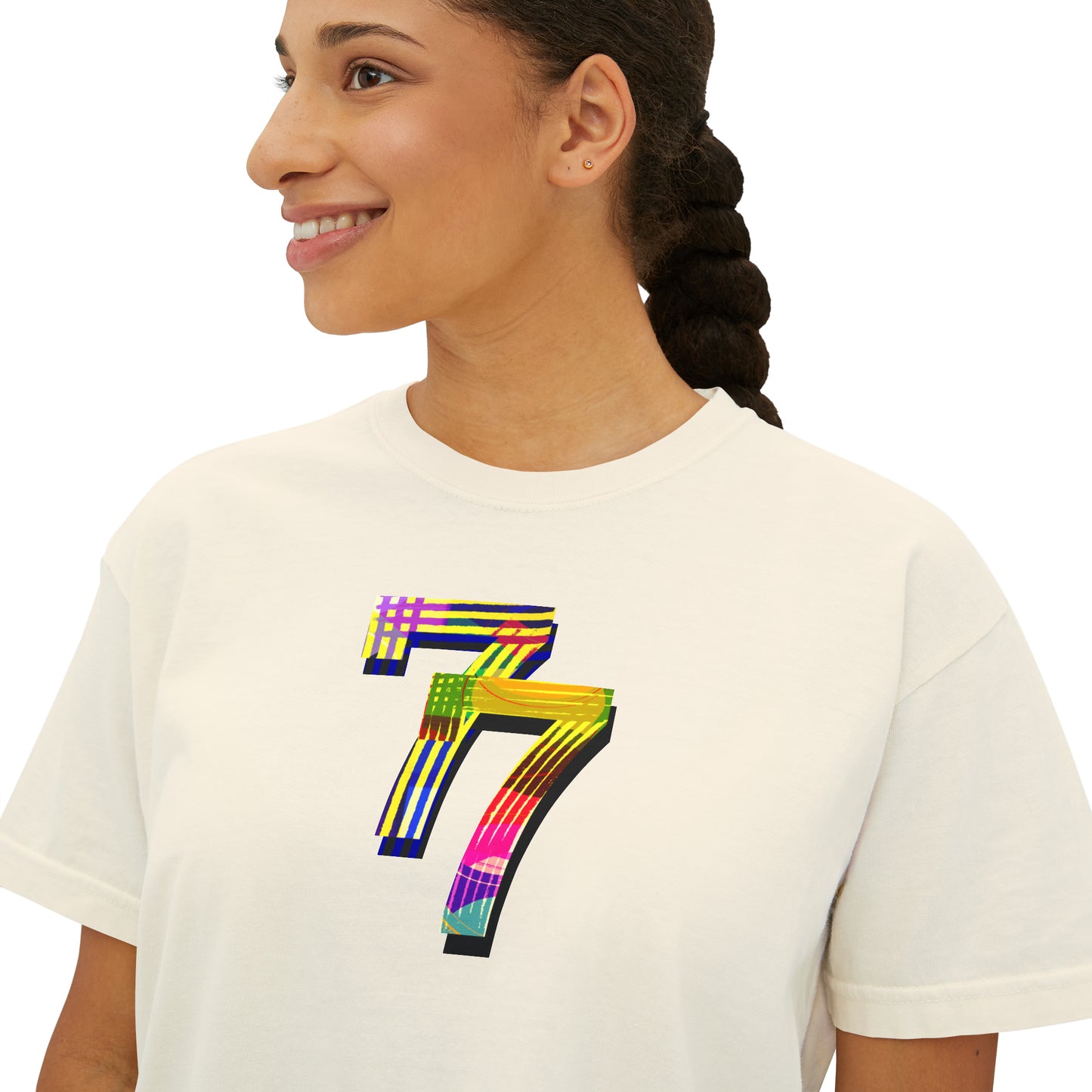 77 Women's Boxy Tee