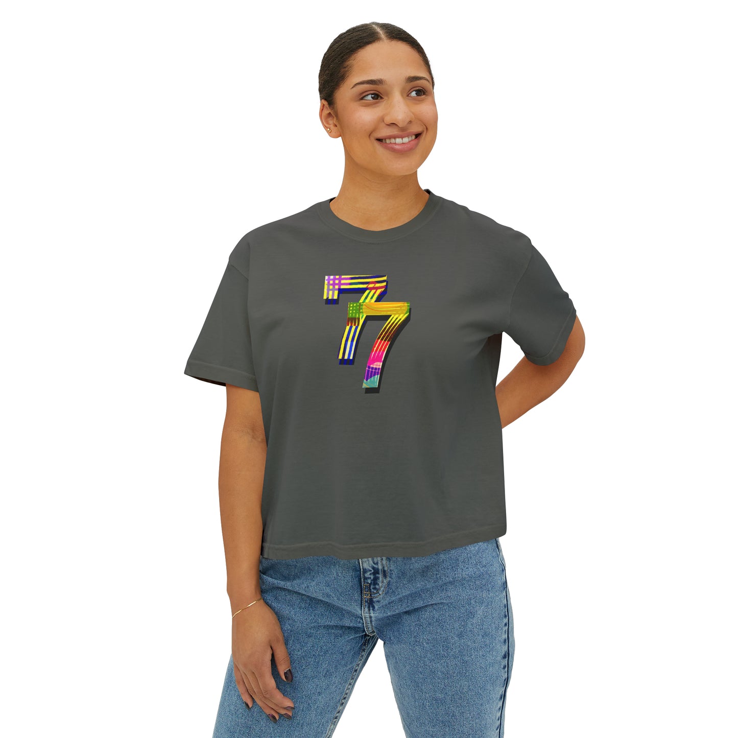 77 Women's Boxy Tee