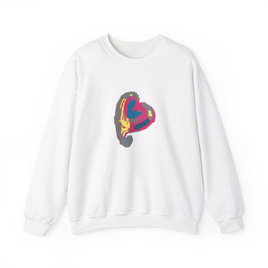 Heart  Unisex  Crewneck Sweatshirt