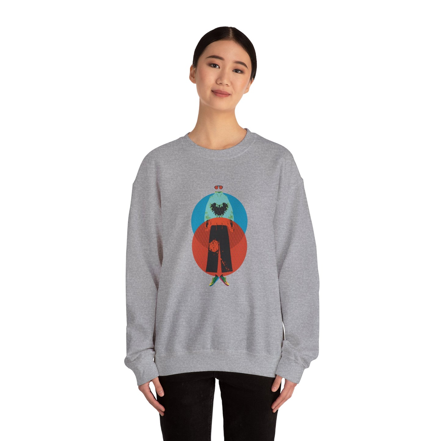 UDC81 PNG Unisex Heavy Blend™ Crewneck Sweatshirt