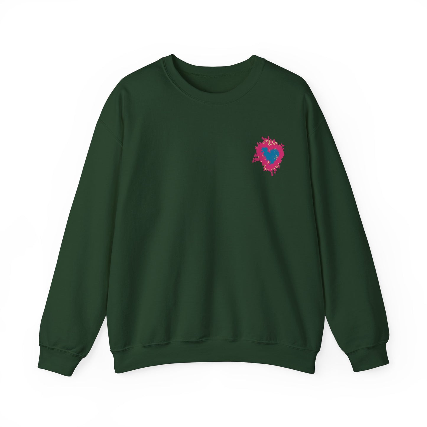 Heart CRB Unisex Crewneck Sweatshirt