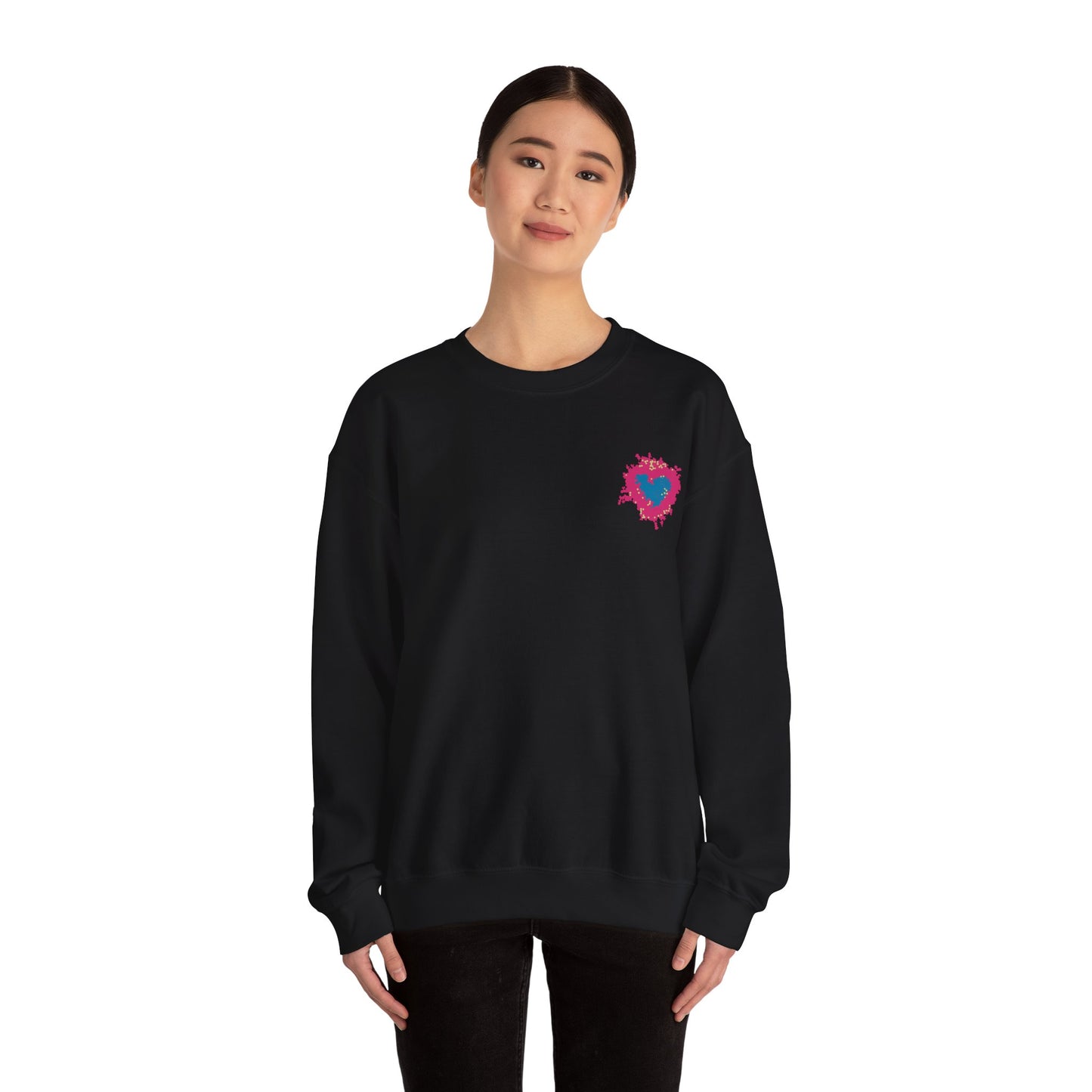 Heart CRB Unisex Crewneck Sweatshirt