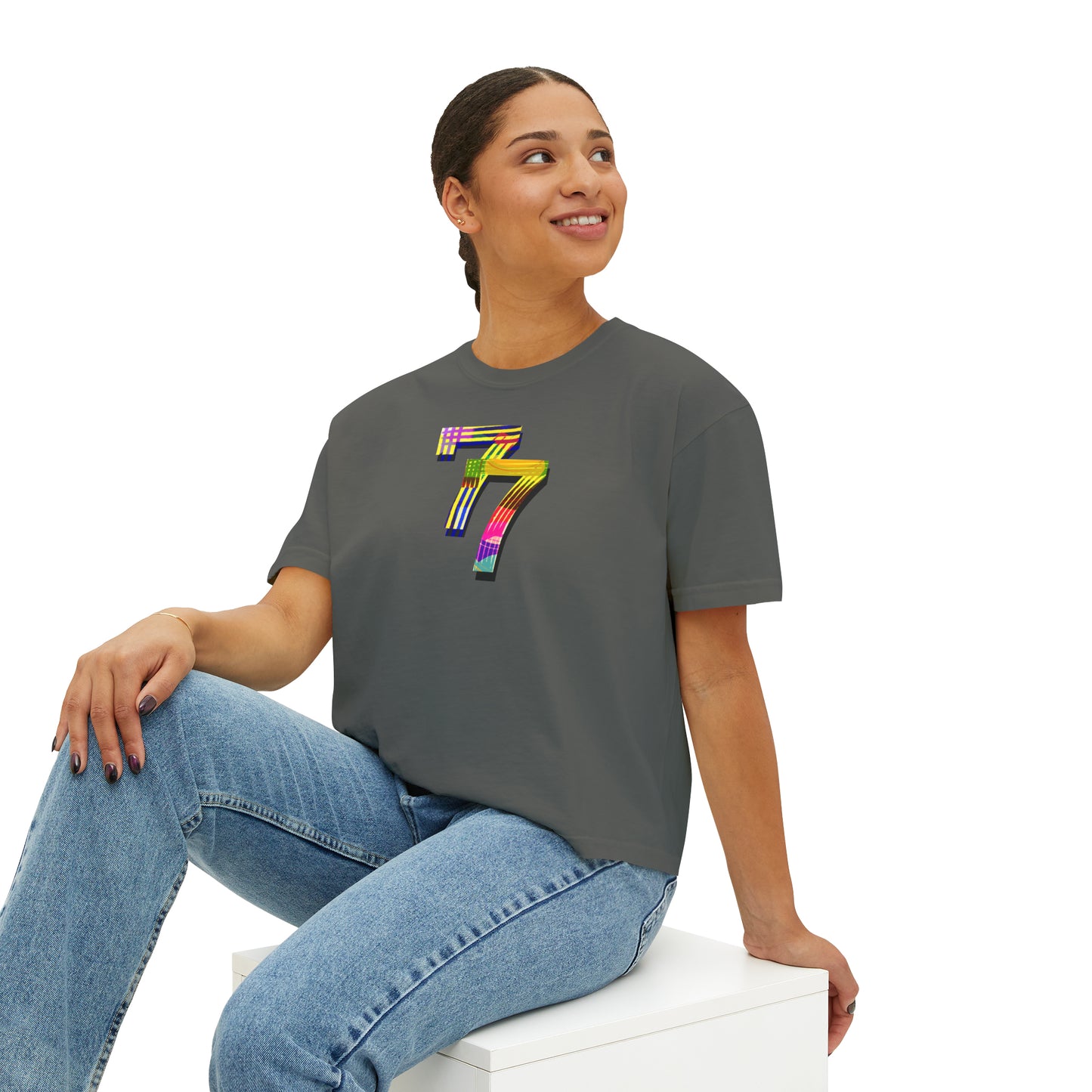 77 Women's Boxy Tee