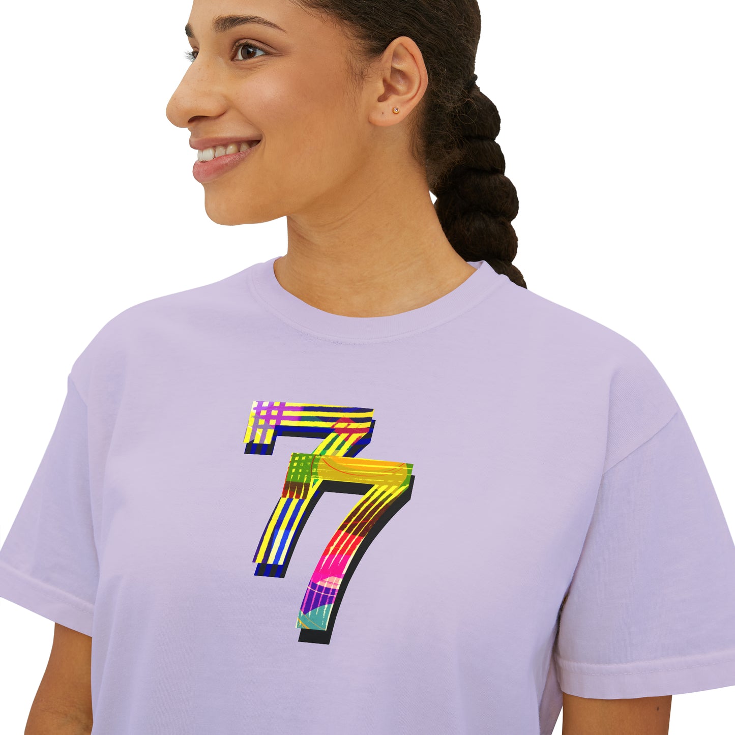 77 Women's Boxy Tee