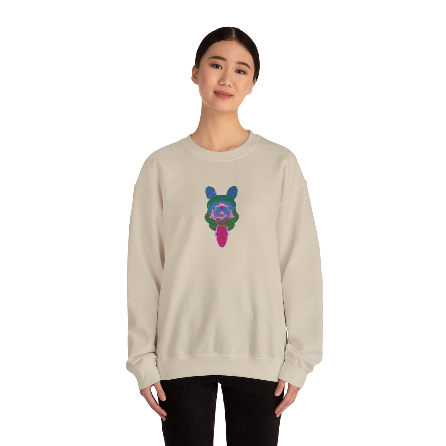 HAPPY DOG Unisex  Crewneck Sweatshirt