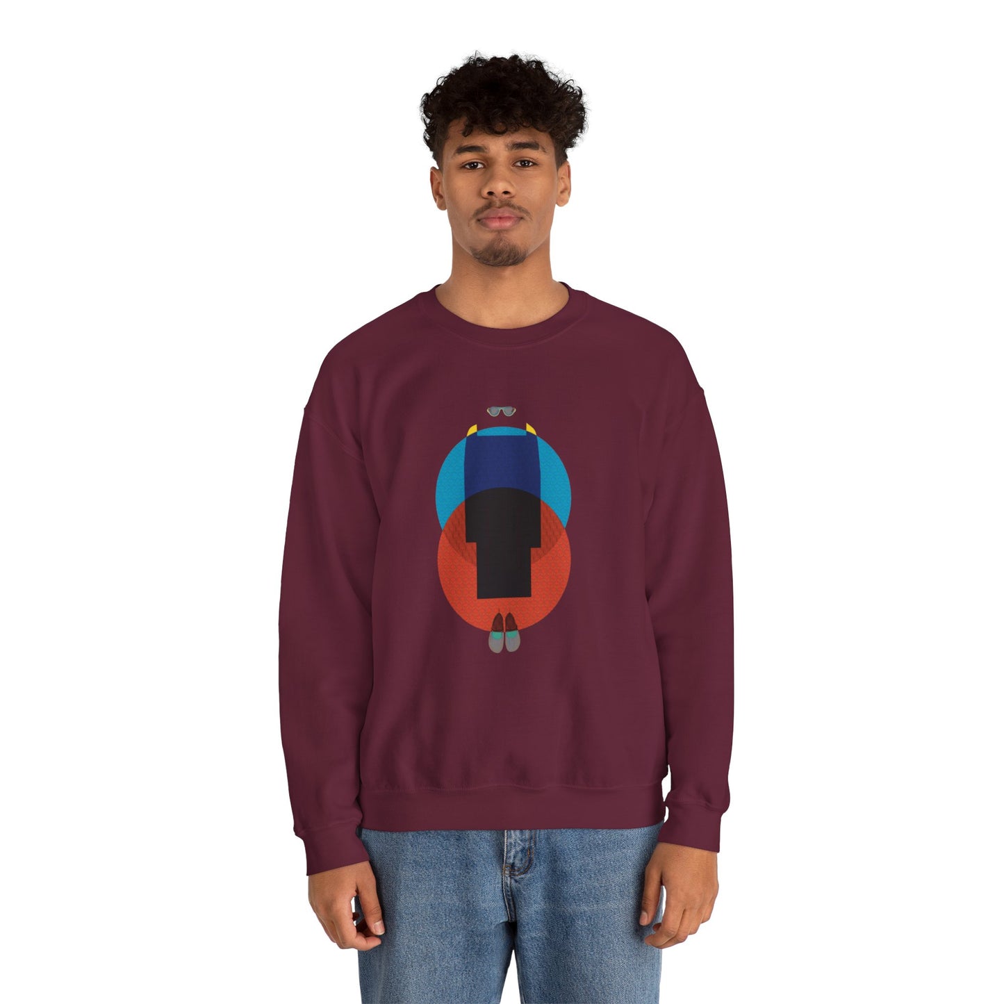 UDC84 Unisex Heavy Blend™ Crewneck Sweatshirt