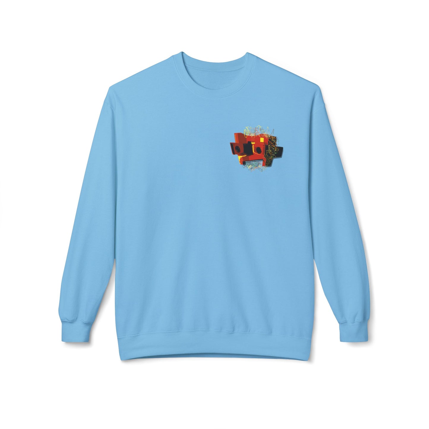 HAIRY ROBO Unisex Crewneck Sweatshirt