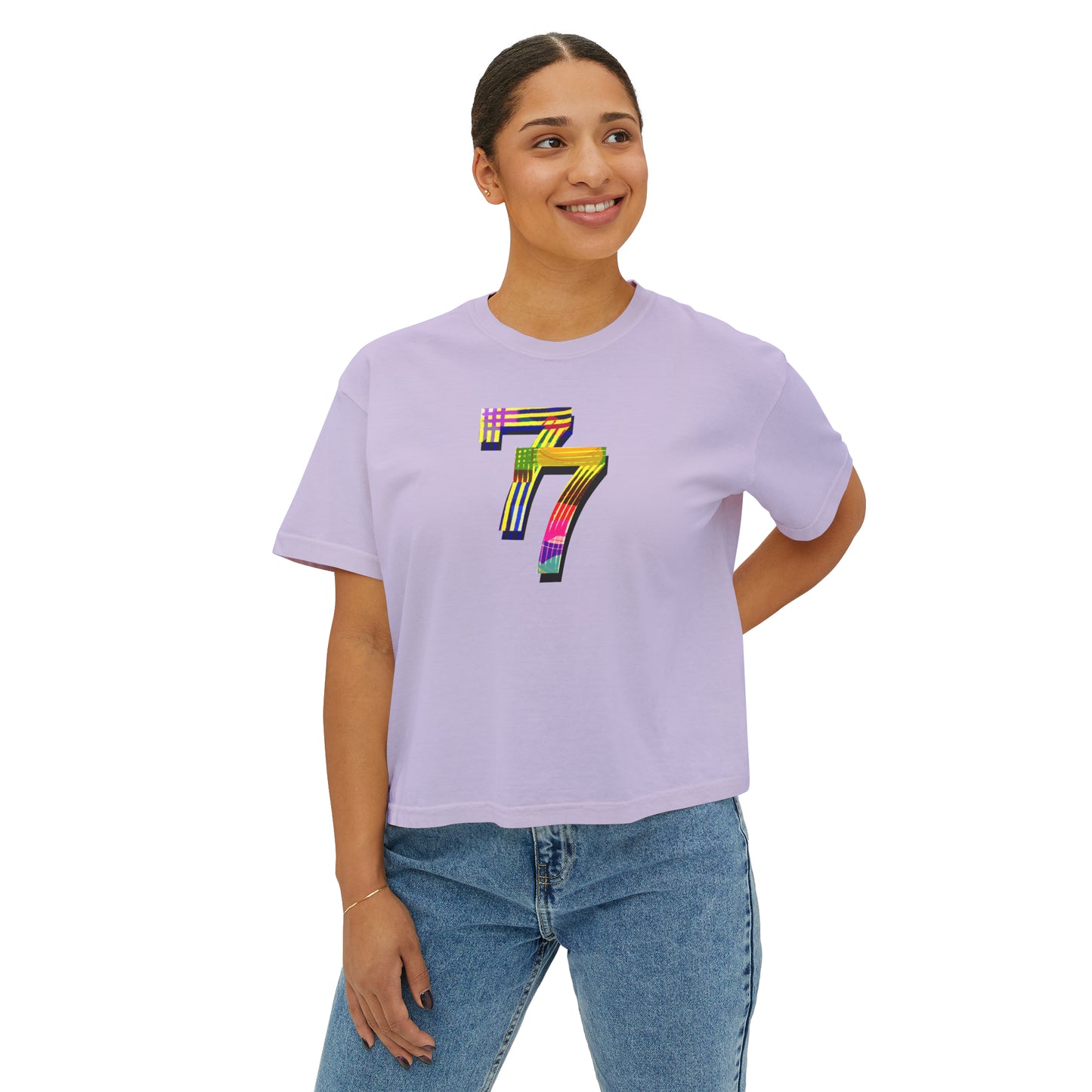 77 Women's Boxy Tee