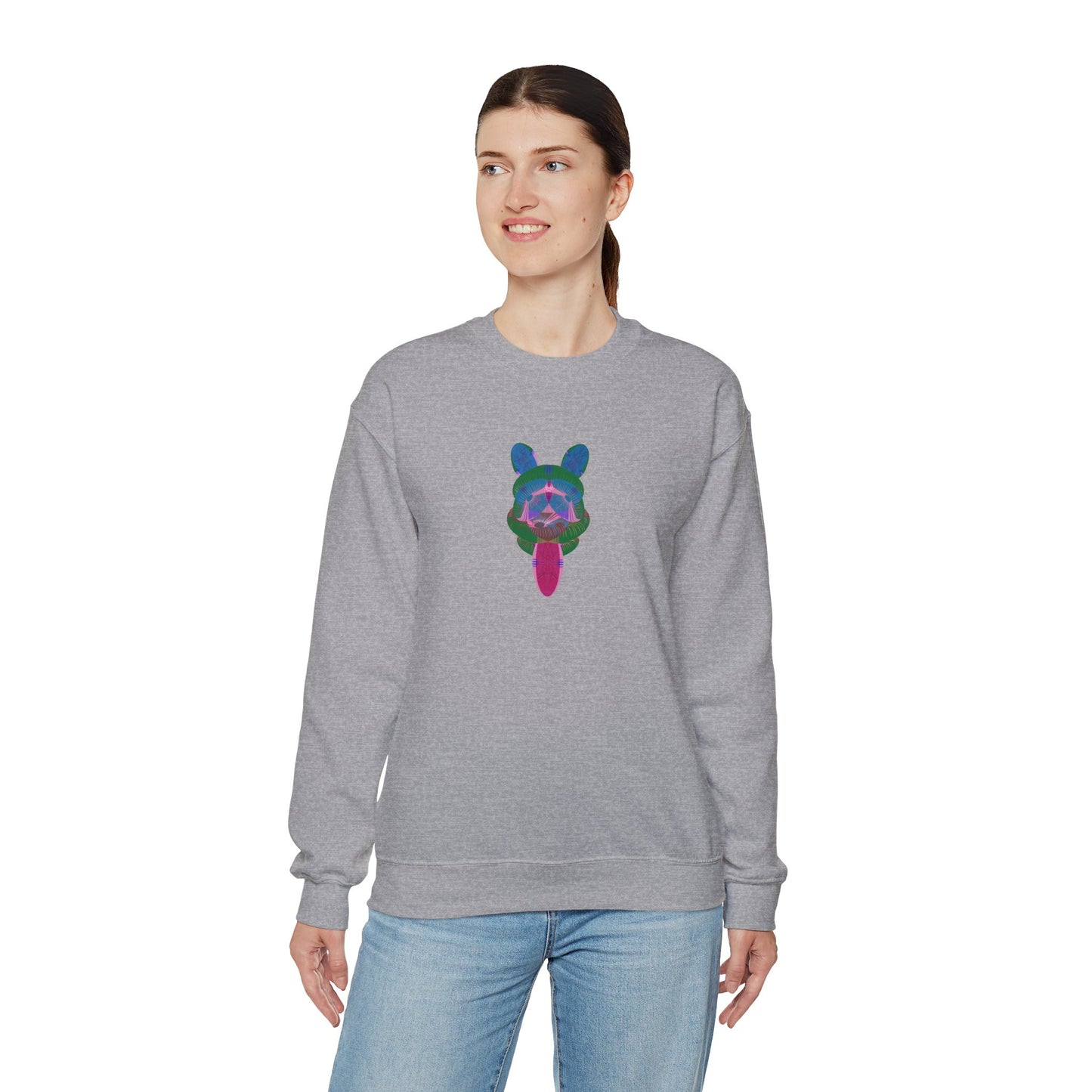 HAPPY DOG Unisex  Crewneck Sweatshirt