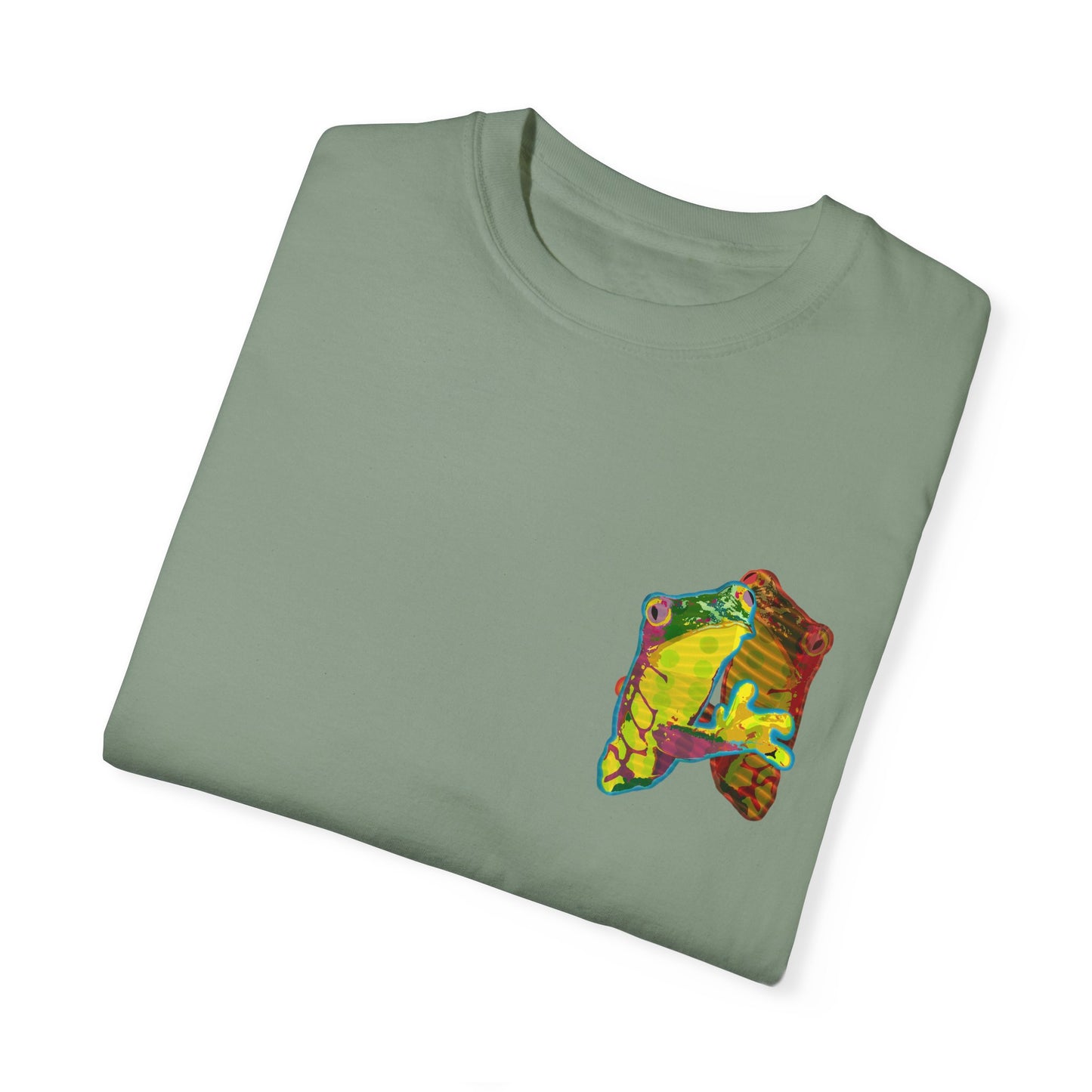 HUGGING FROG Unisex Garment-Dyed T-shirt