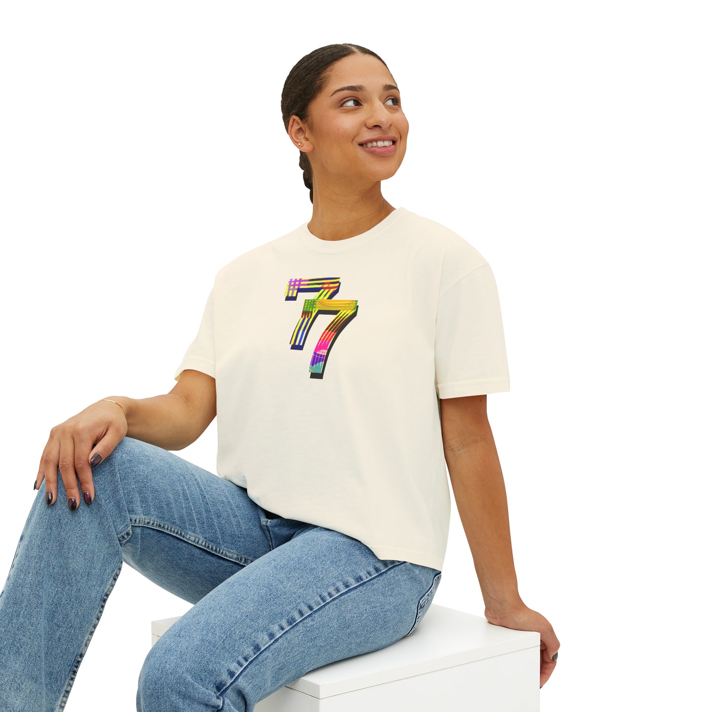 77 Women's Boxy Tee