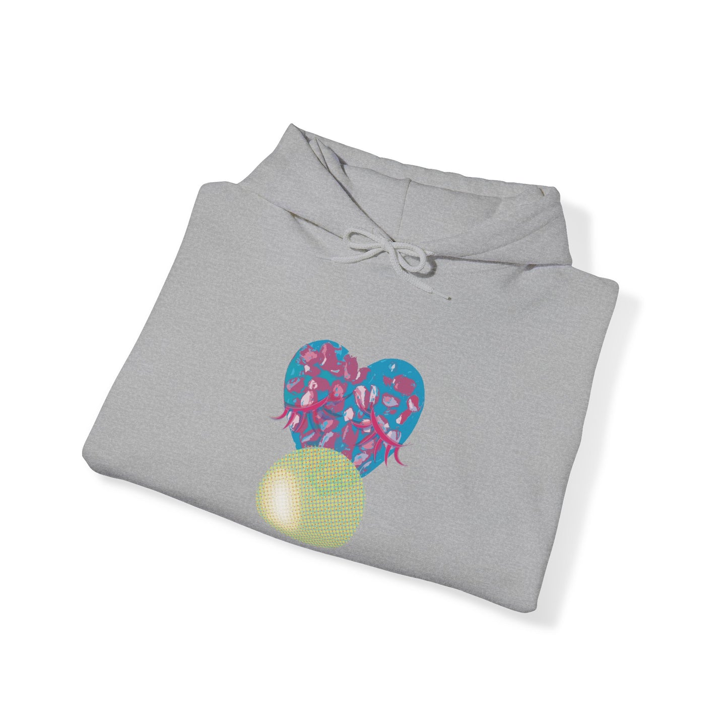 Heart  Unisex Hooded Sweatshirt