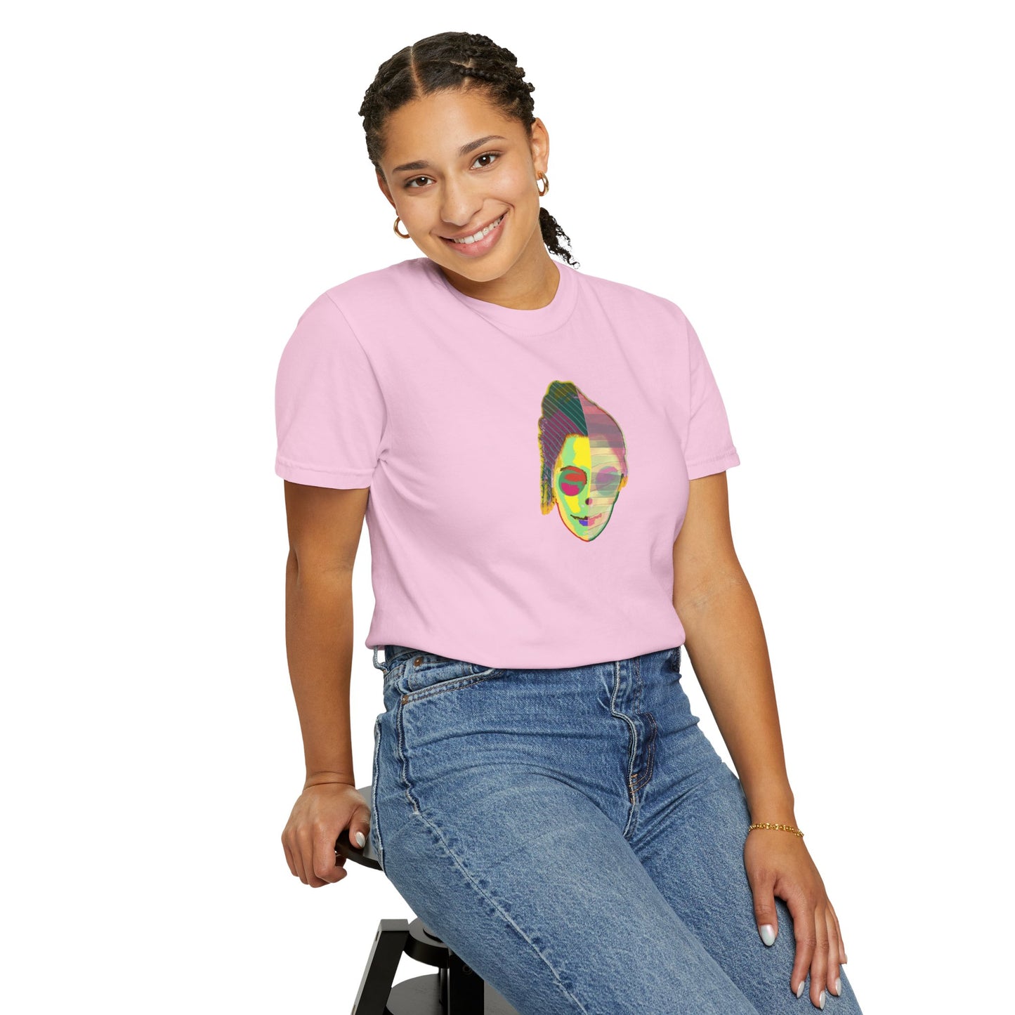 LUCY Unisex Garment-Dyed T-shirt