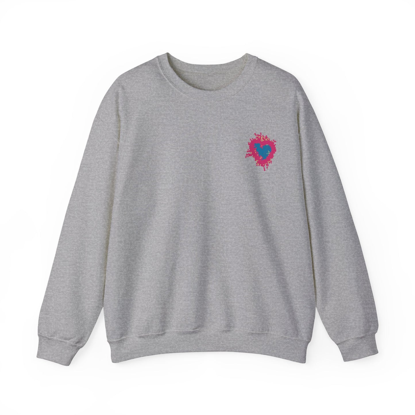 Heart CRB Unisex Crewneck Sweatshirt