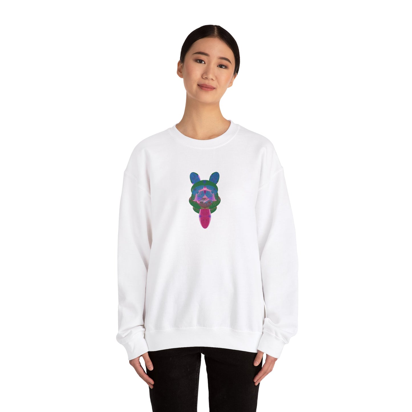 HAPPY DOG Unisex  Crewneck Sweatshirt