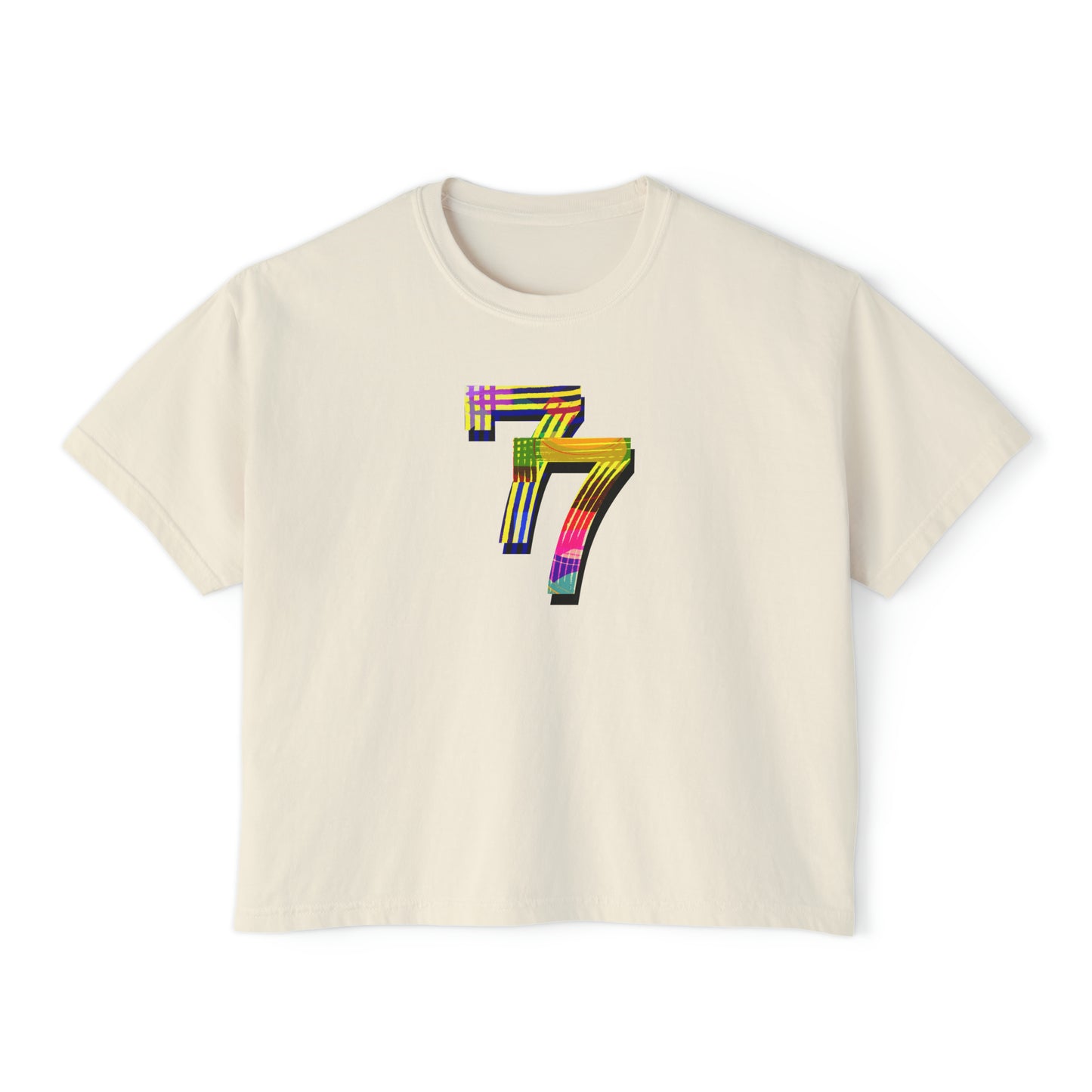 77 Women's Boxy Tee