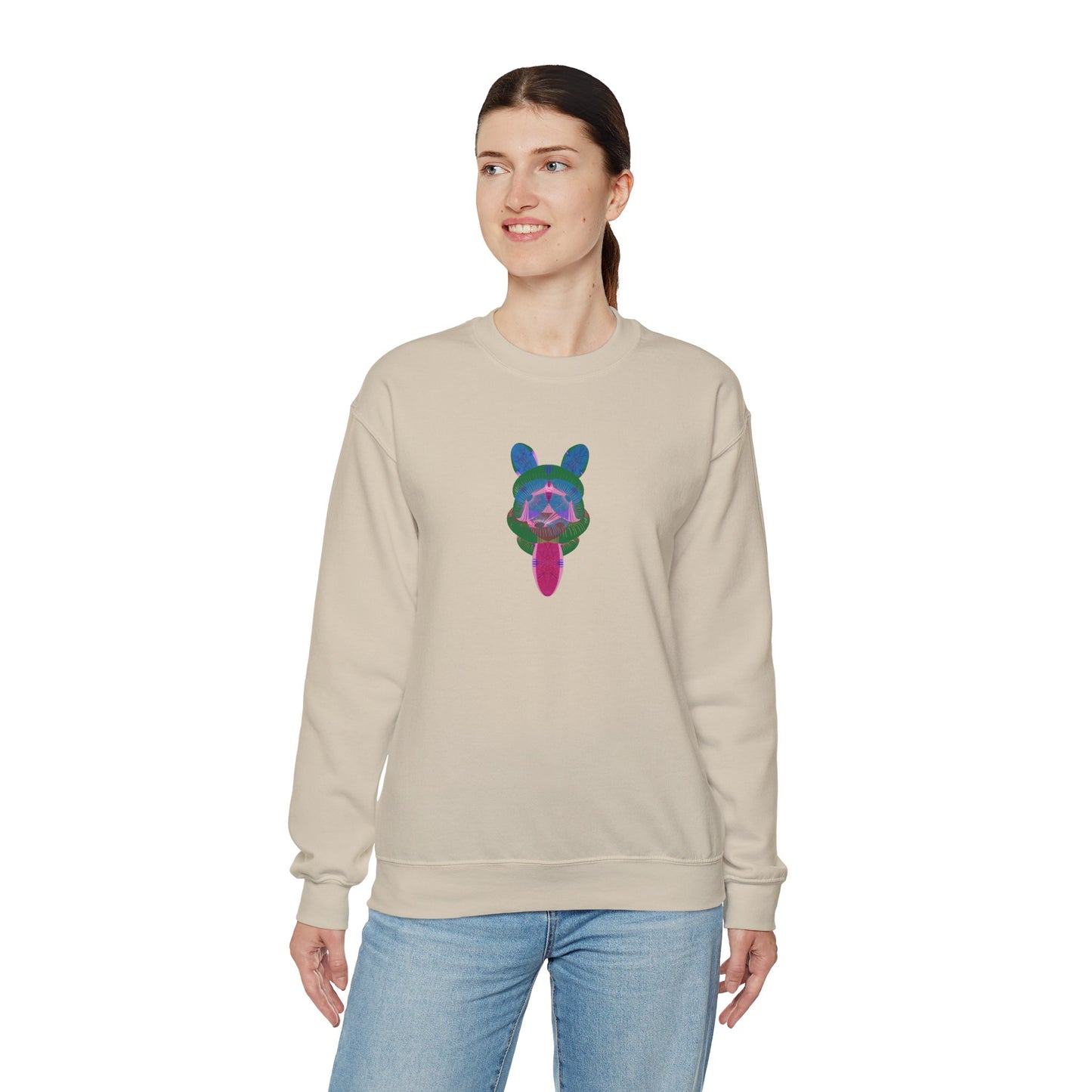 HAPPY DOG Unisex  Crewneck Sweatshirt