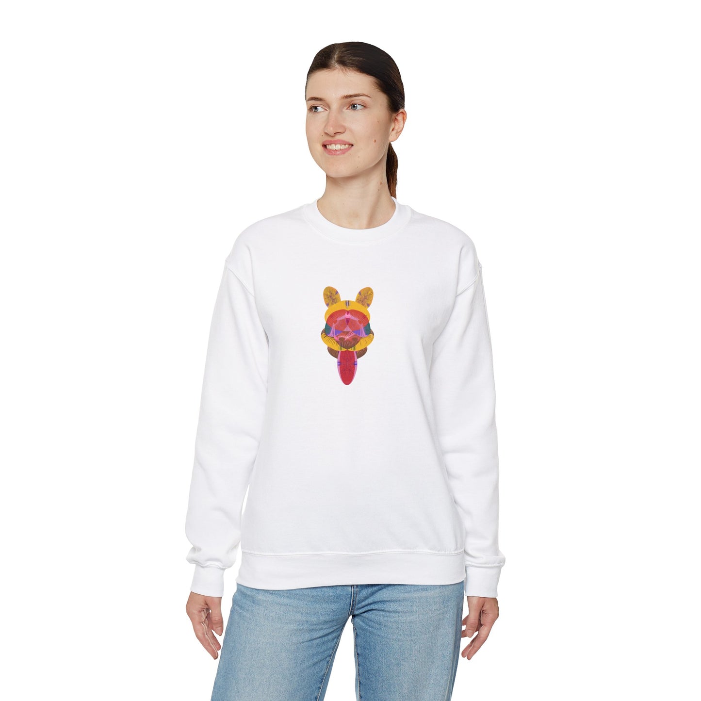 HAPPY DOG Unisex  Crewneck Sweatshirt