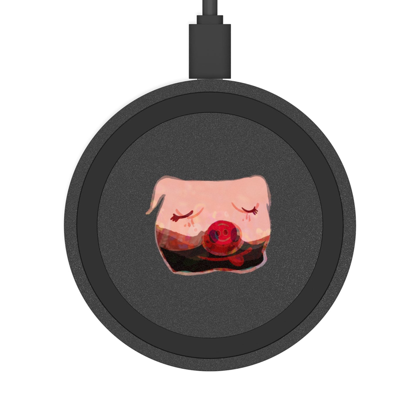 PIGGY SQUARE Quake Wireless Charging Pad