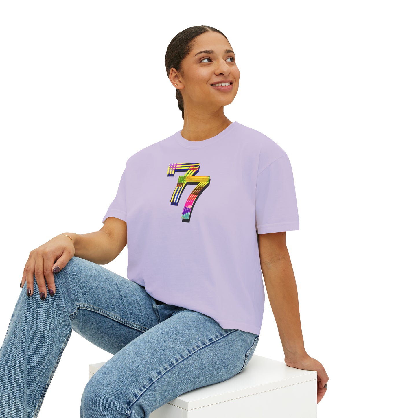 77 Women's Boxy Tee