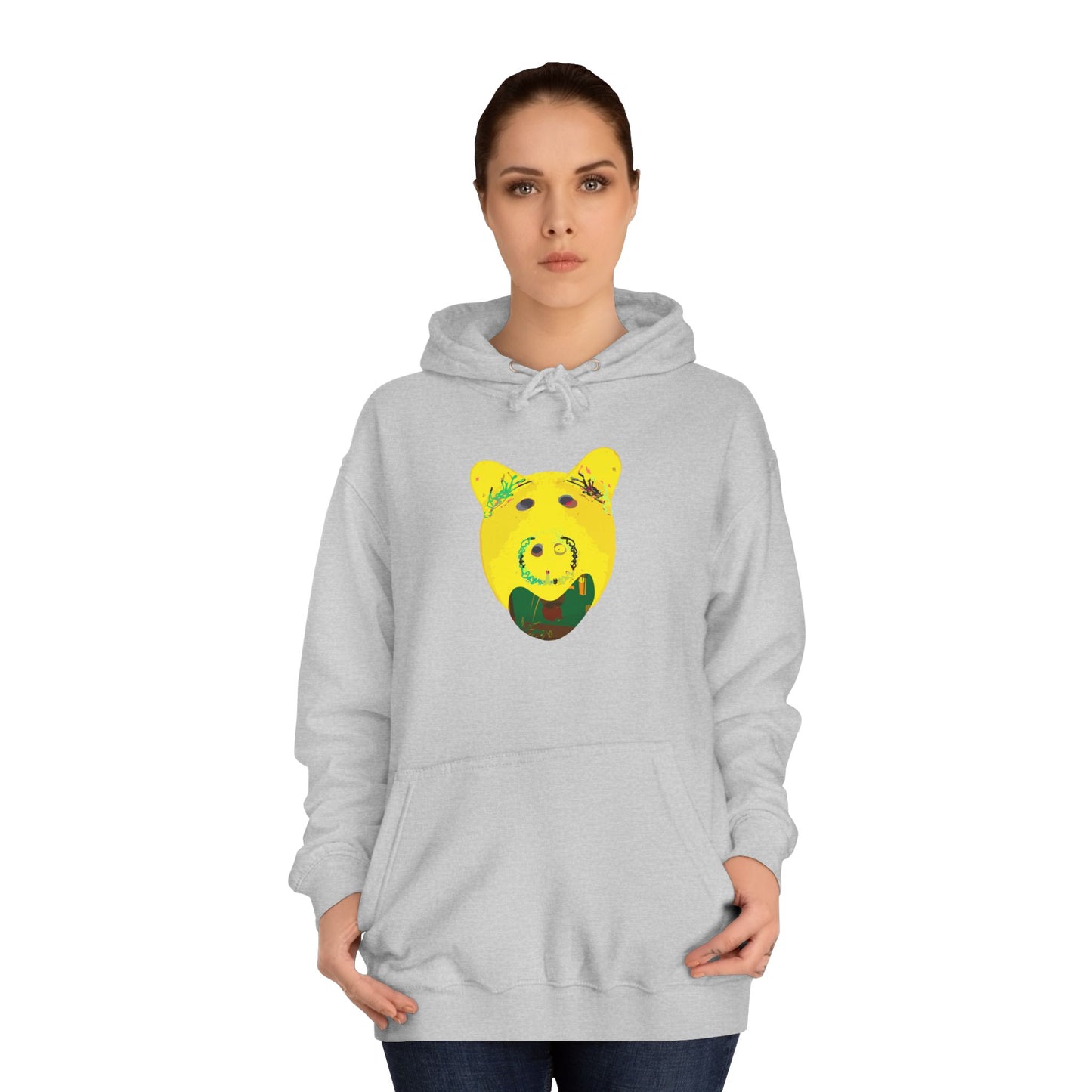 SINGING PIGGY Unisex College Hoodie