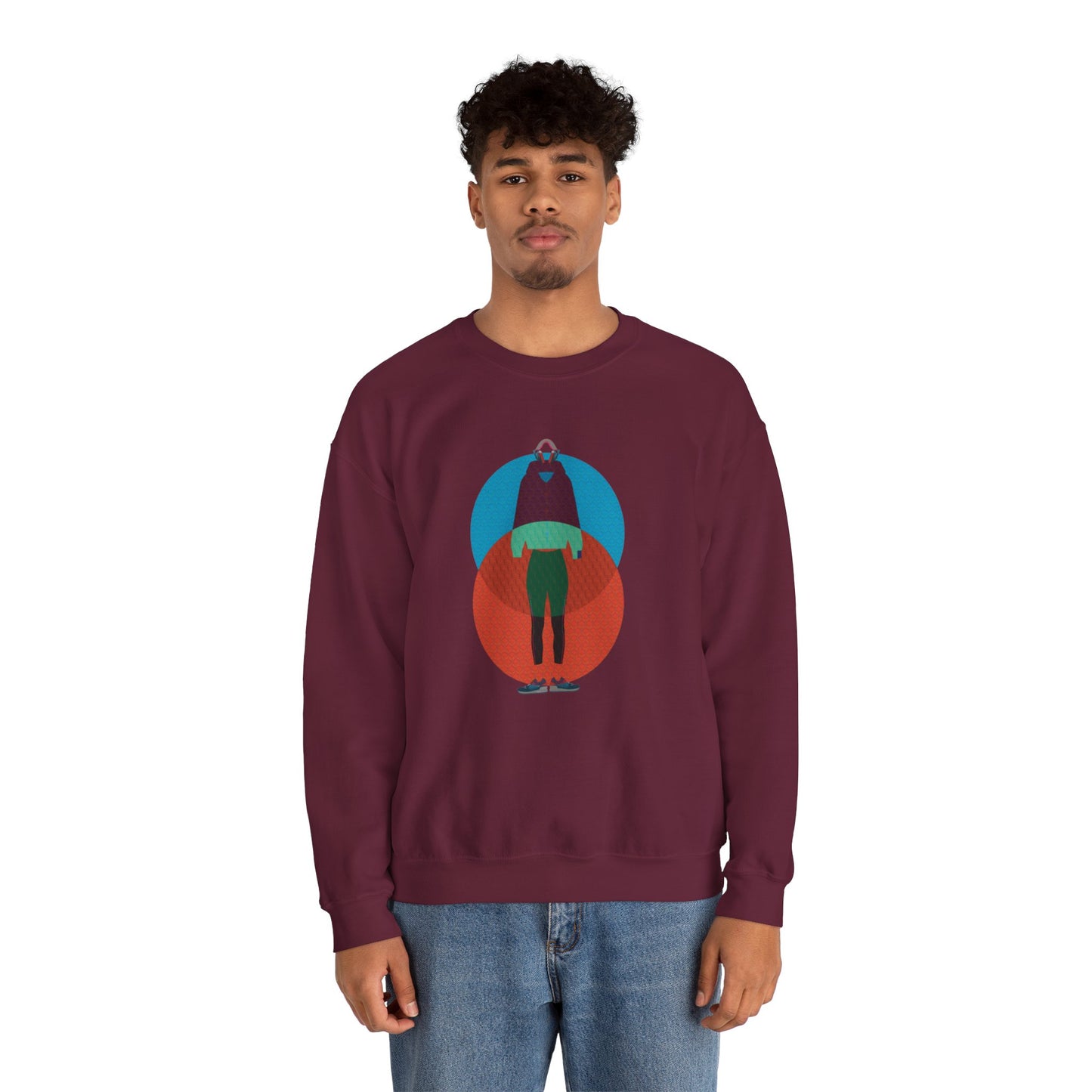 UDC85 Unisex Heavy Blend™ Crewneck Sweatshirt