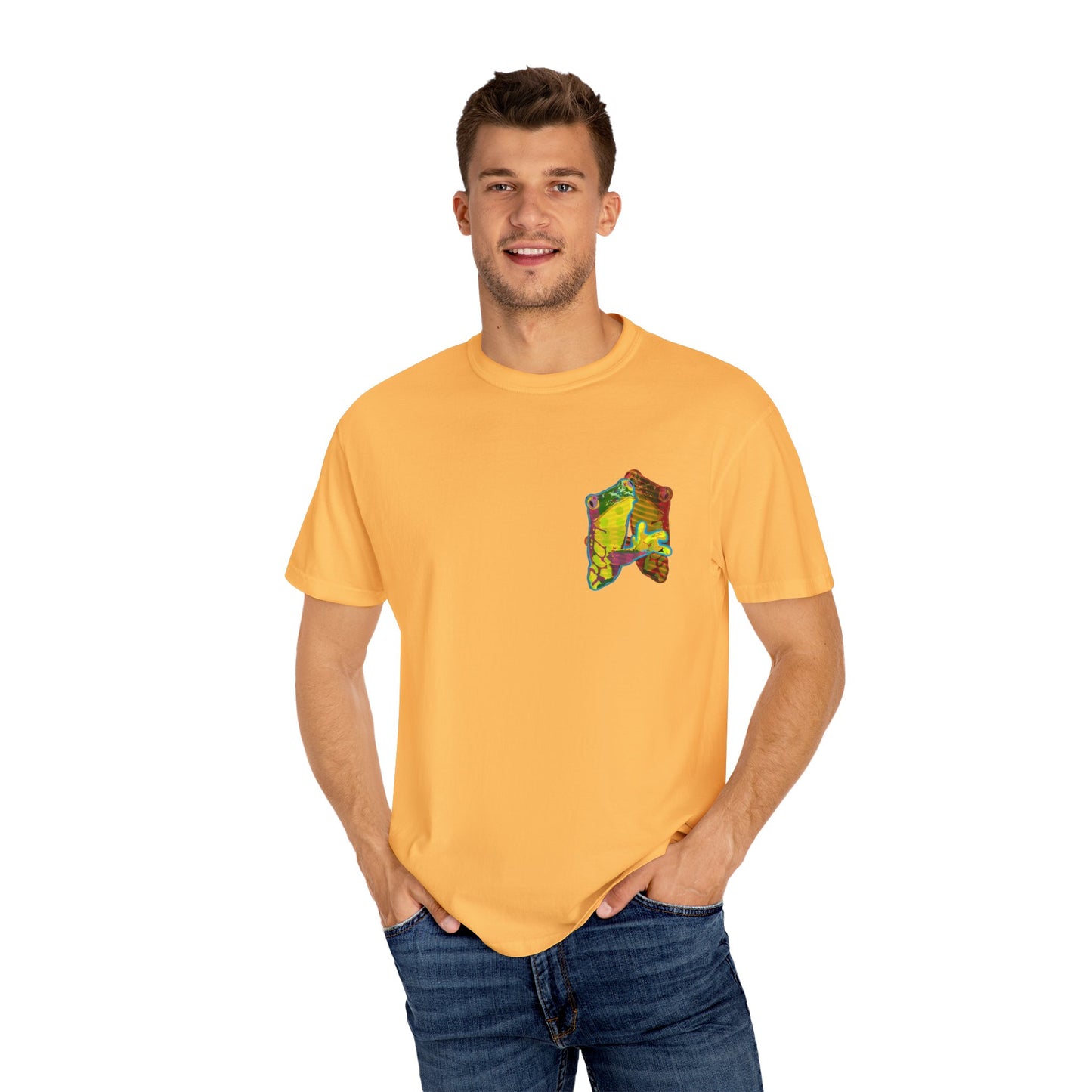 HUGGING FROG Unisex Garment-Dyed T-shirt