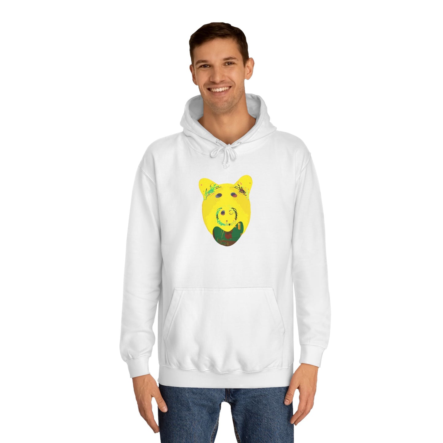 SINGING PIGGY Unisex College Hoodie