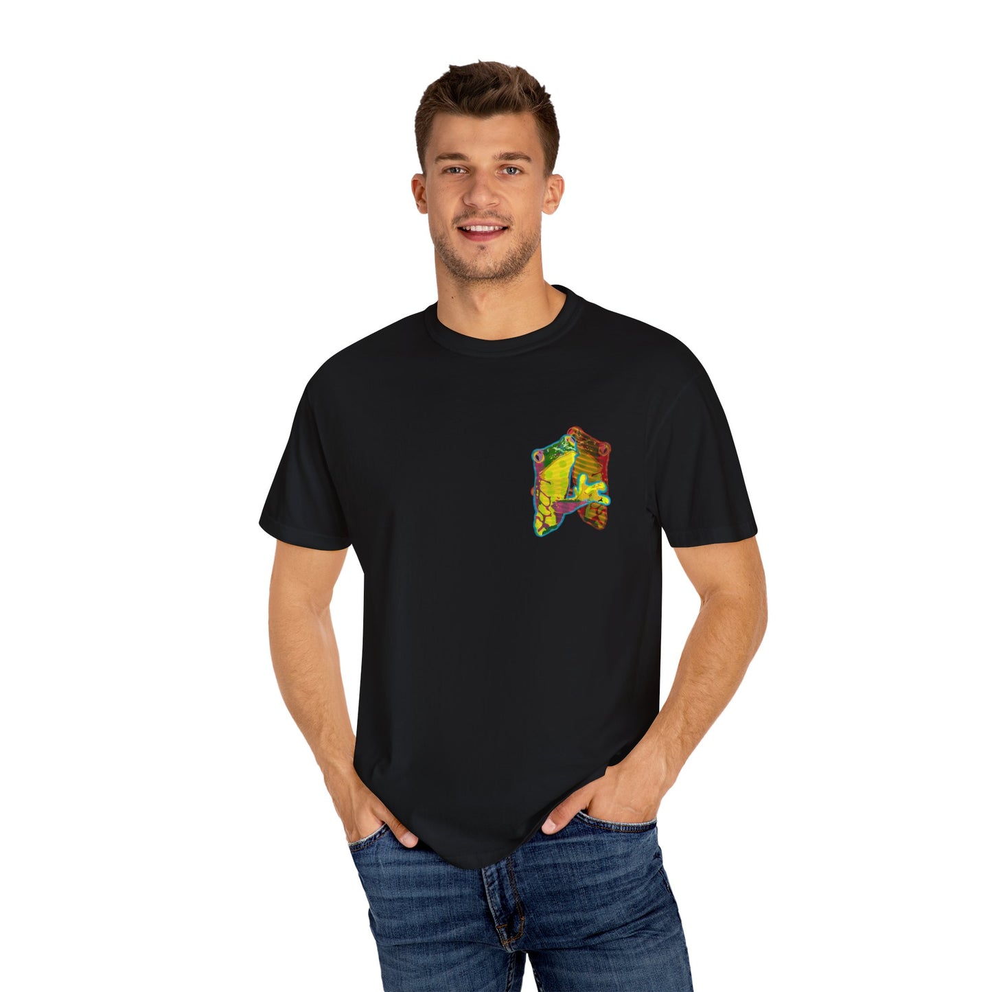 HUGGING FROG Unisex Garment-Dyed T-shirt