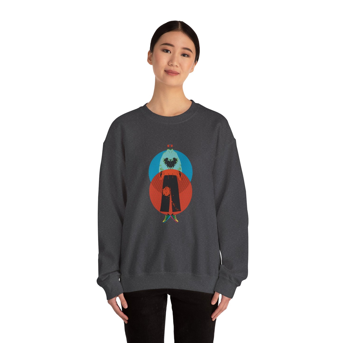 UDC81 PNG Unisex Heavy Blend™ Crewneck Sweatshirt