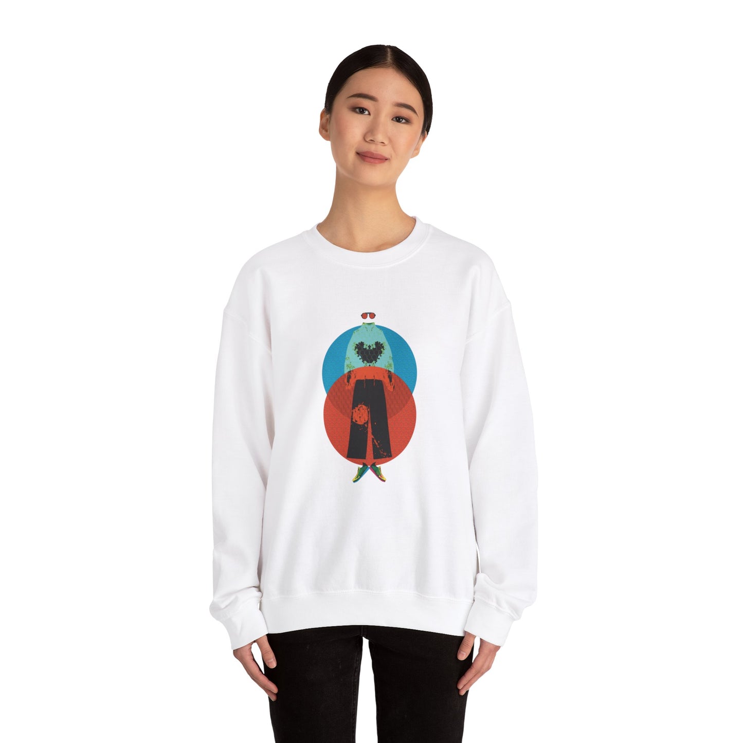 UDC81 PNG Unisex Heavy Blend™ Crewneck Sweatshirt