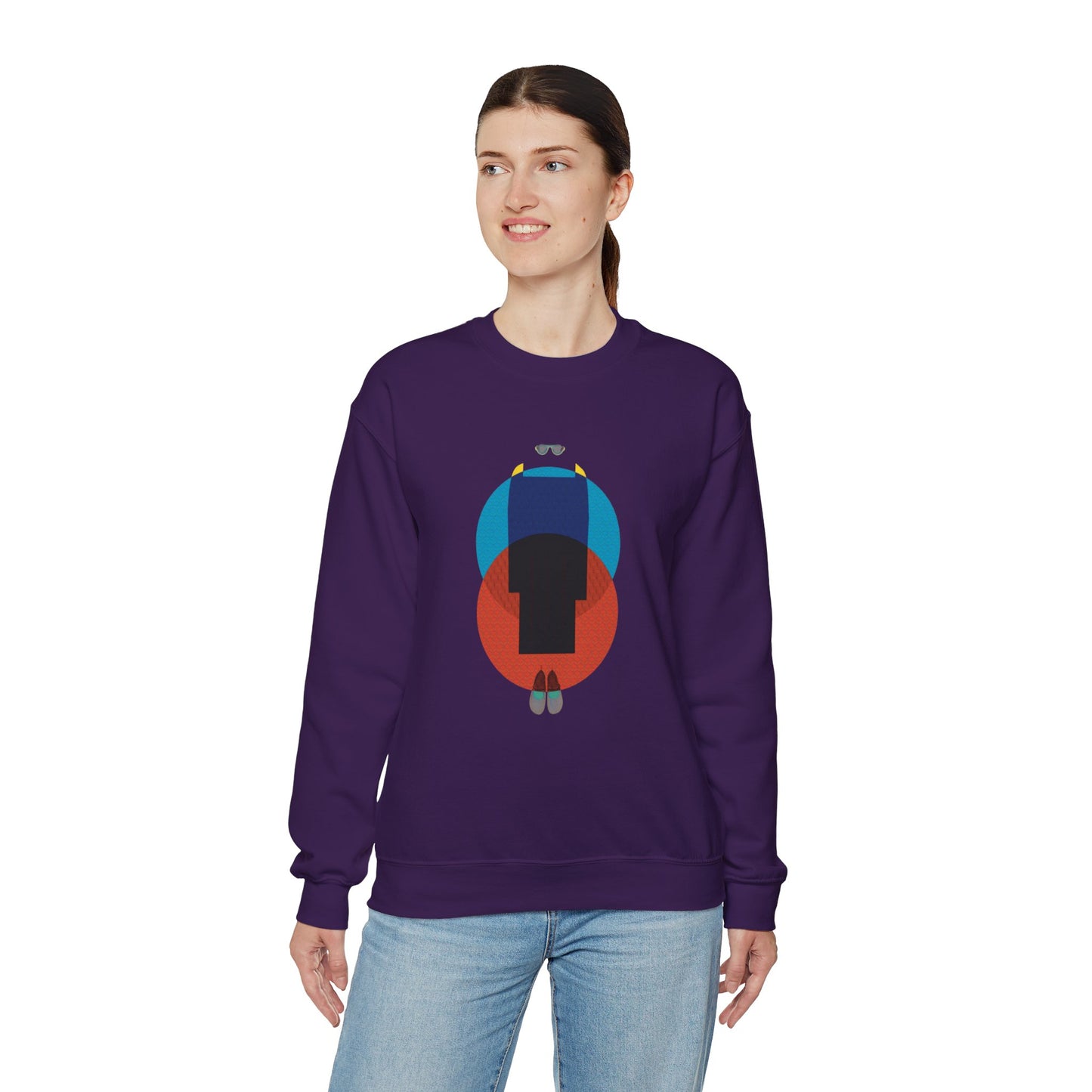 UDC84 Unisex Heavy Blend™ Crewneck Sweatshirt