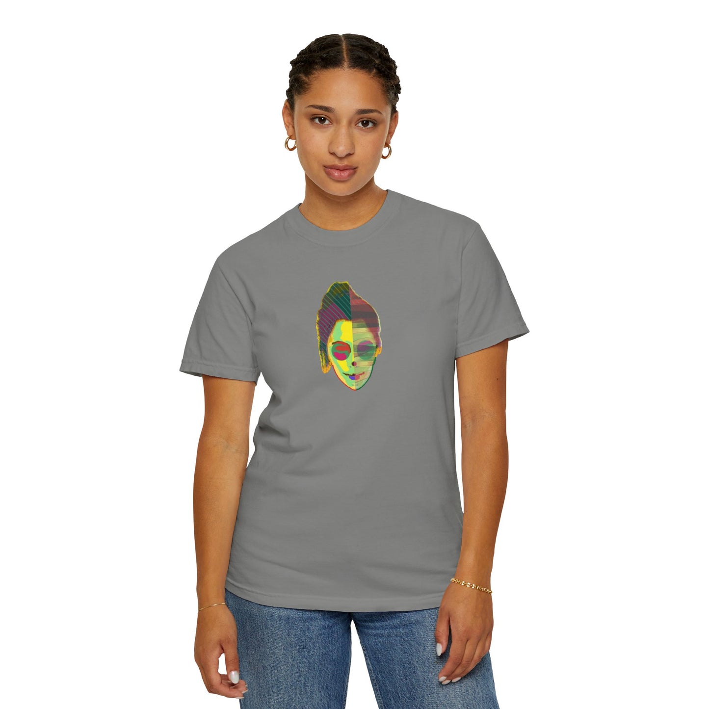 LUCY Unisex Garment-Dyed T-shirt