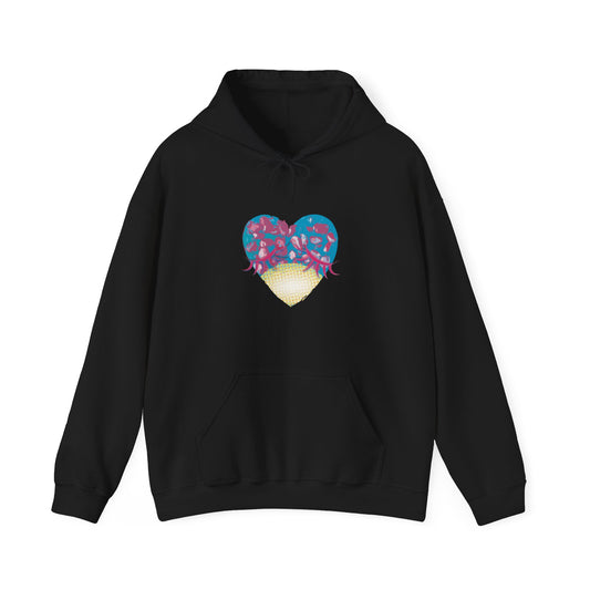 Heart HBRY Unisex  Hooded Sweatshirt