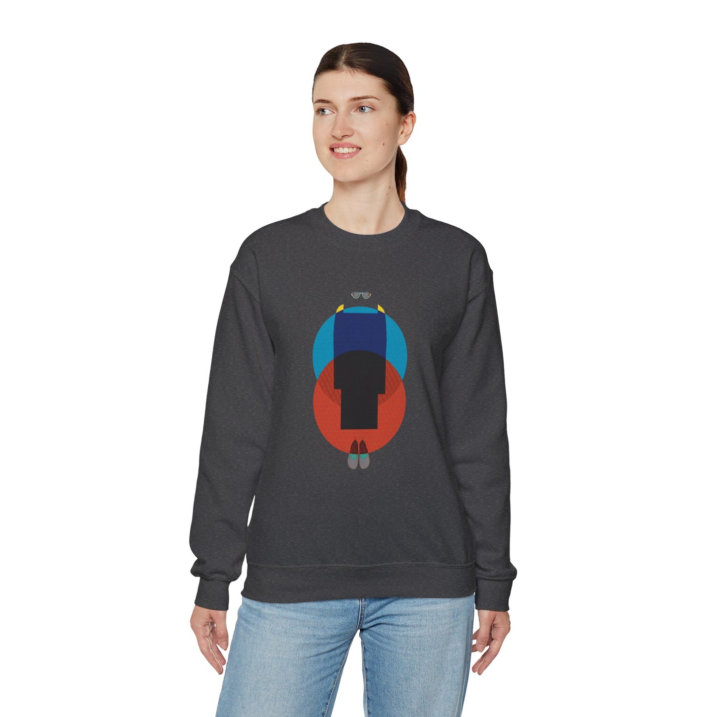 UDC84 Unisex Heavy Blend™ Crewneck Sweatshirt