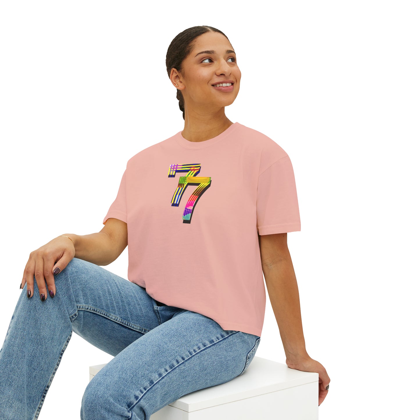 77 Women's Boxy Tee