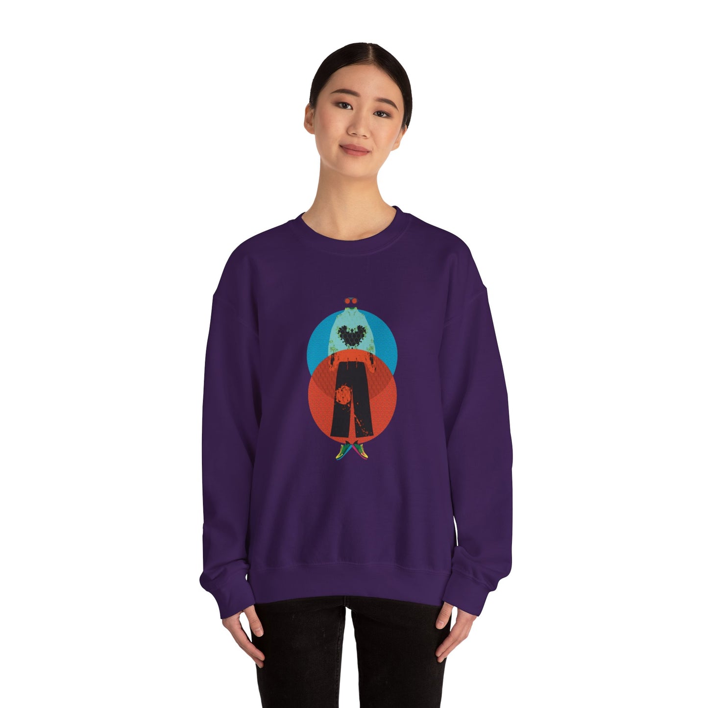 UDC81 PNG Unisex Heavy Blend™ Crewneck Sweatshirt