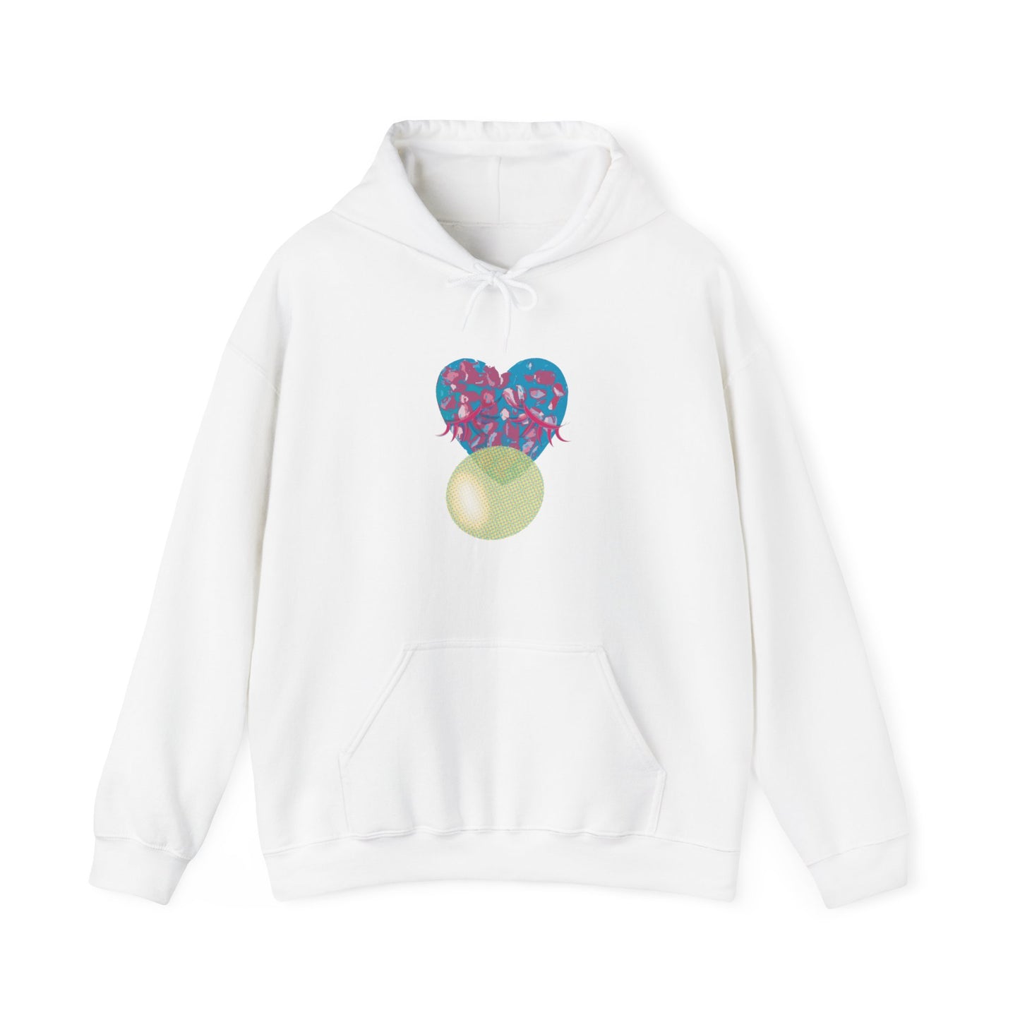 Heart  Unisex Hooded Sweatshirt