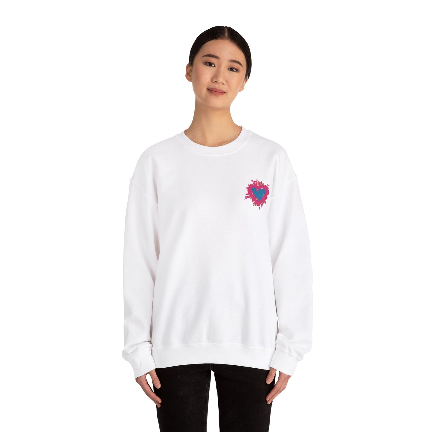 Heart CRB Unisex Crewneck Sweatshirt