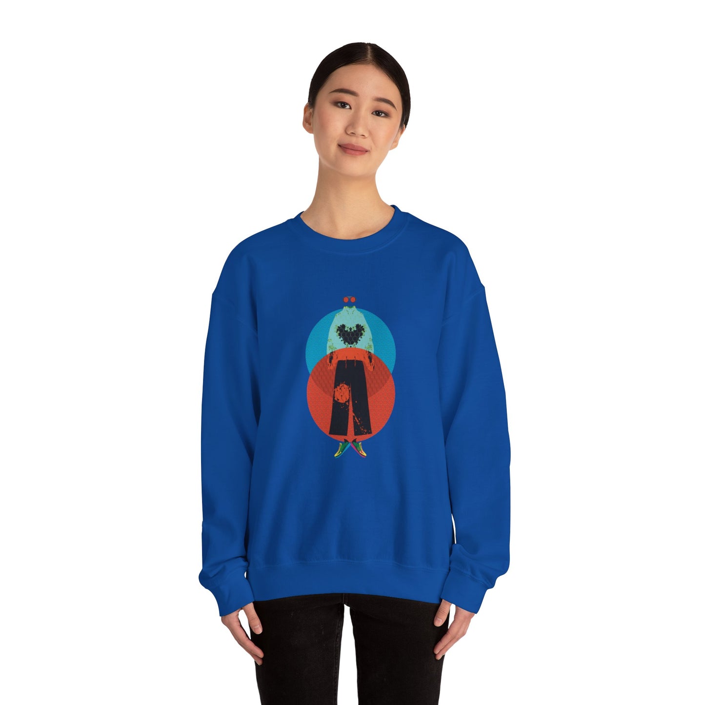 UDC81 PNG Unisex Heavy Blend™ Crewneck Sweatshirt