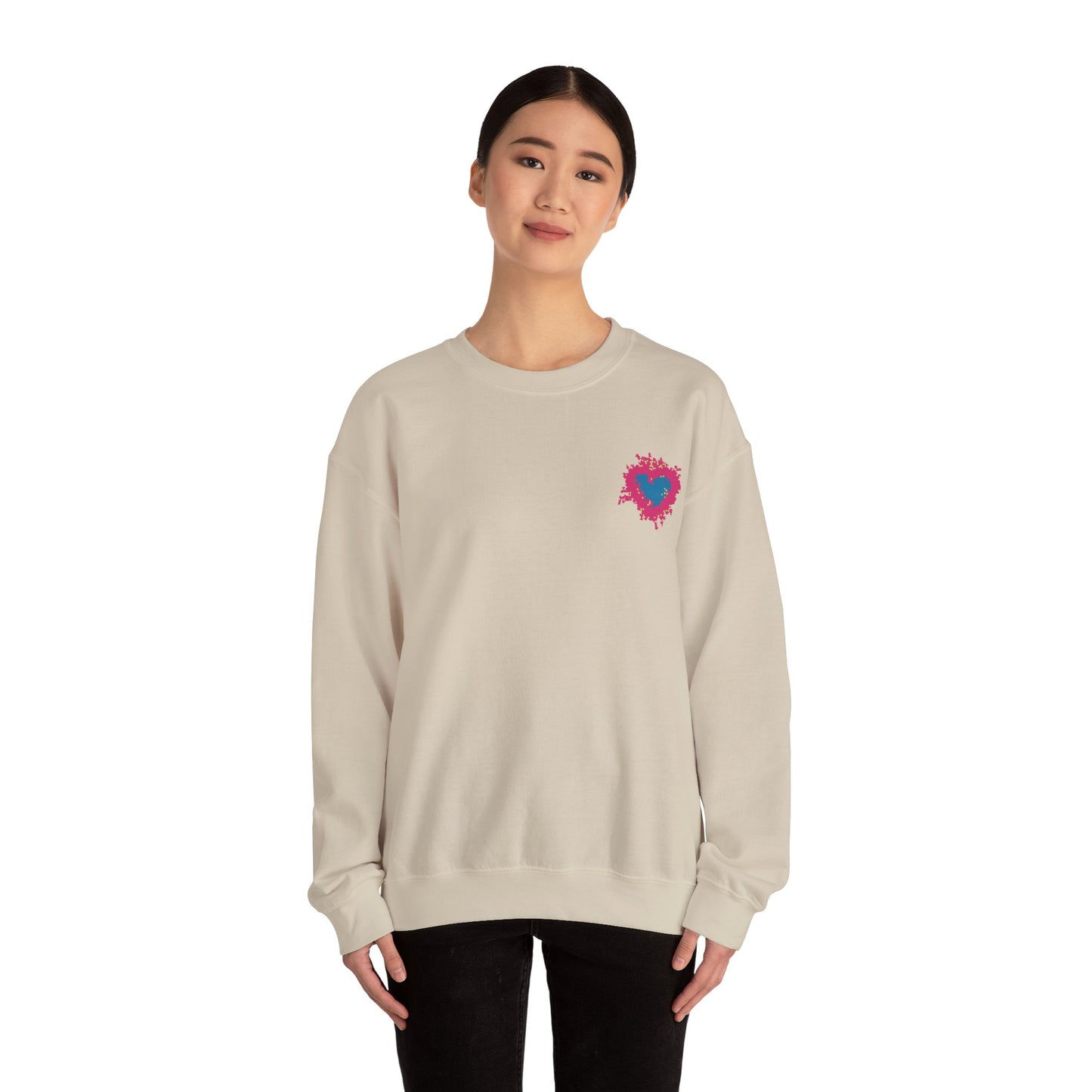 Heart CRB Unisex Crewneck Sweatshirt